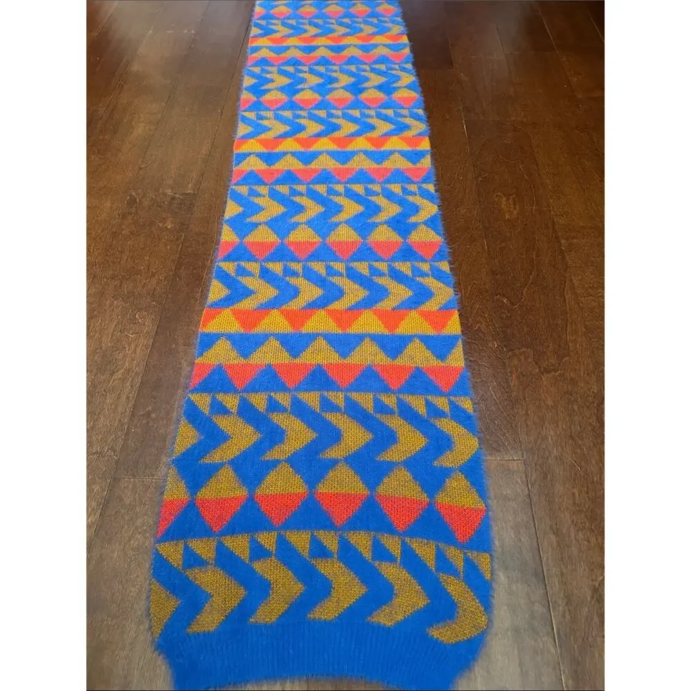 Urban Outfitters Geo Pattern Blanket Scarf